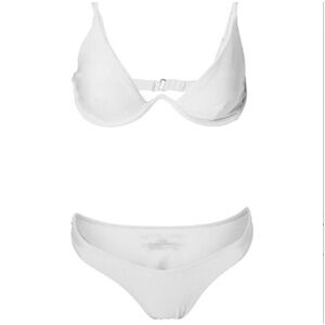 NWT- Betty Jade Exposed Underwire 2 Piece Bikini
